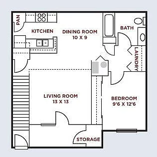 Floor plan The Colonial