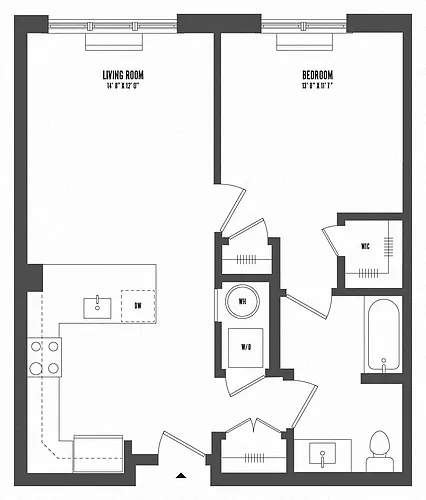 Floor plan A2-B