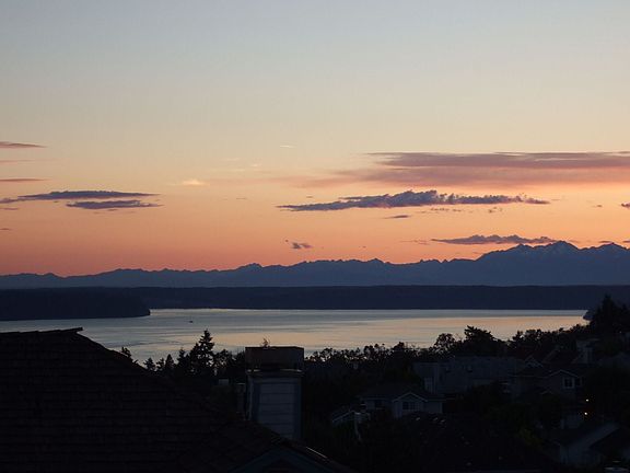 Sunset View of Puget Sound