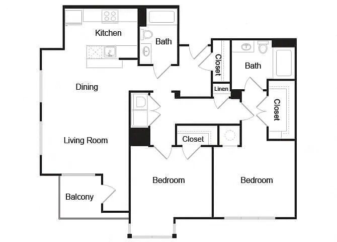 Floor plan B4