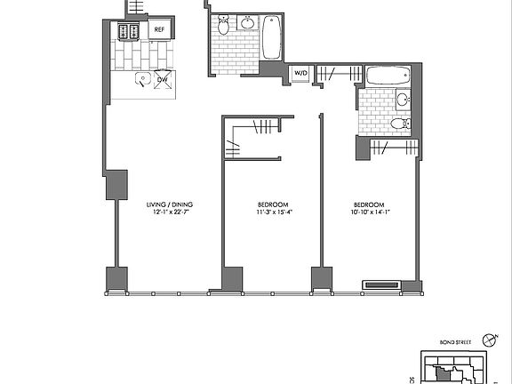 2nd image of 33 Bond St APT 1621