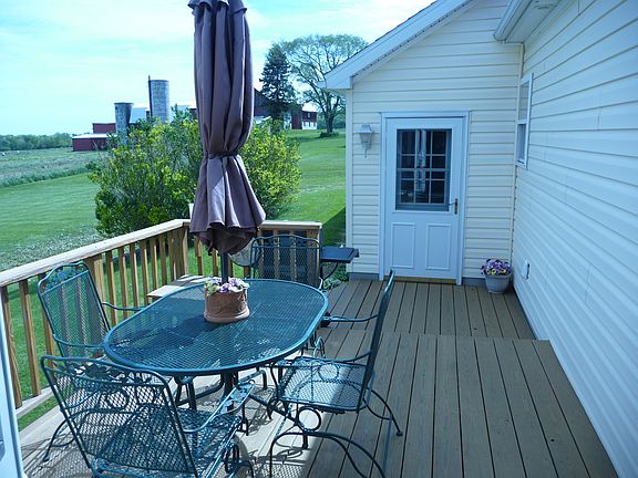 view from back porch