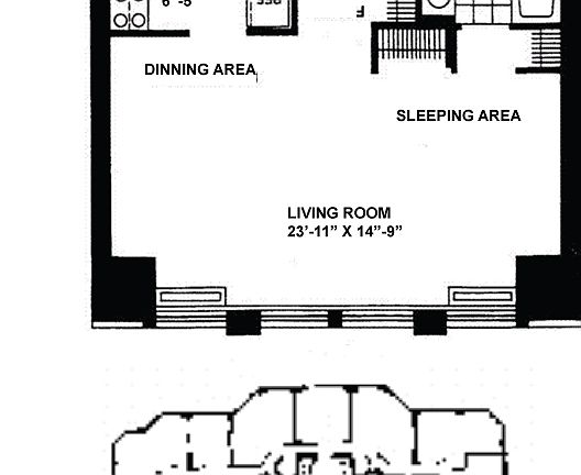 2nd image of 150 W 56th St APT 4411
