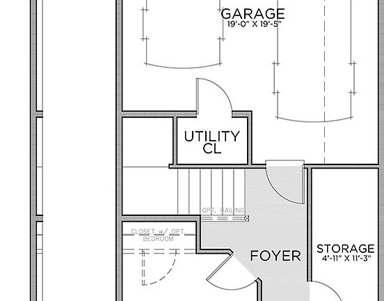 Lower Level Floor Plan