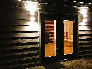 Night entry without blinds down