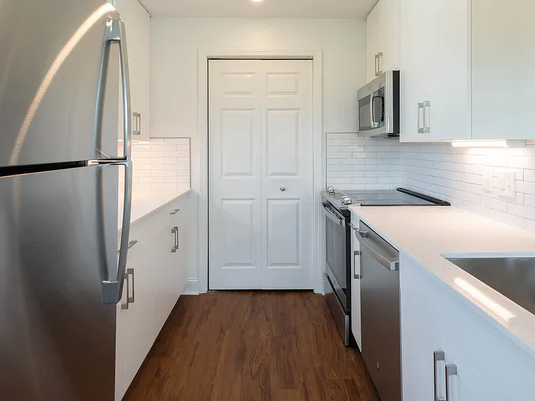 Kitchen with Stainless Steel Appliances