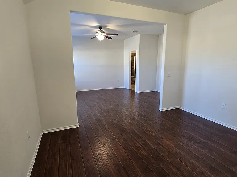 Master bedroom from office suite angle
