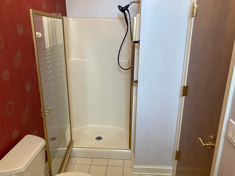 Shower in Main Bedroom
