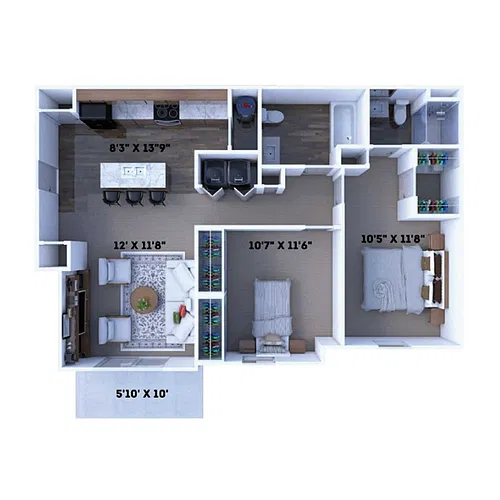 Floor plan C1