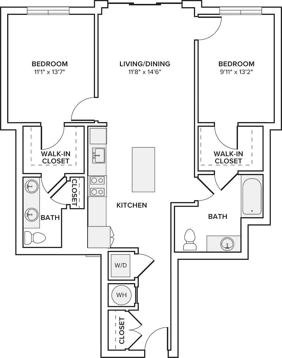 Floor plan B01