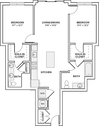 Floor plan B01