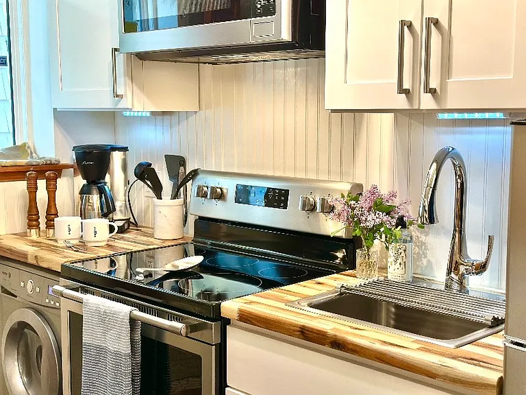 Just one step across the way are all of your appliance needs. Efficiency at its finest!