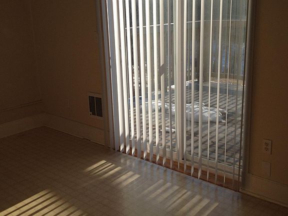Patio door to balcony