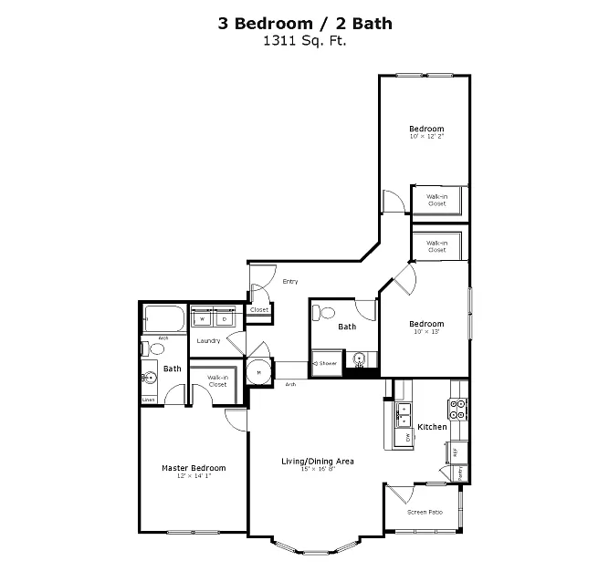 Floor plan Pittsburg 2