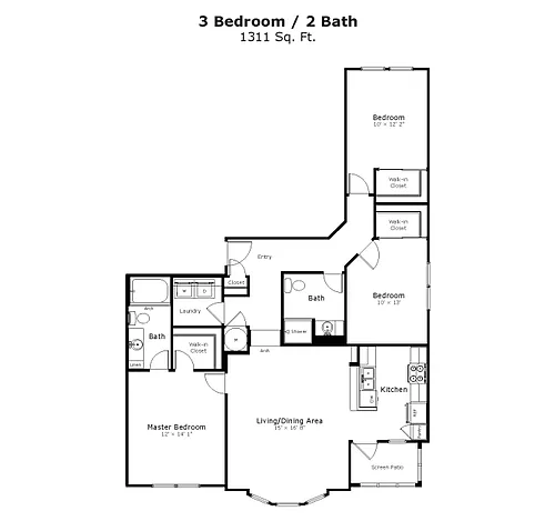 Floor plan Pittsburg 2