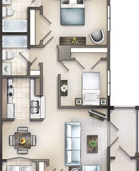 2nd image of 1890 Cathedral Mills Ln #204