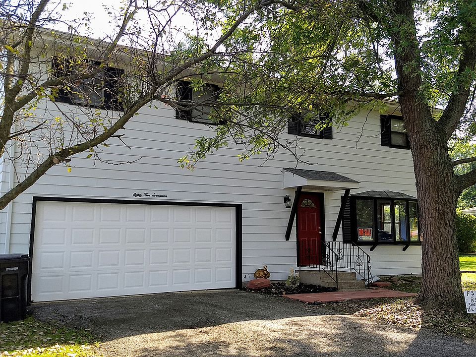New porch and red door