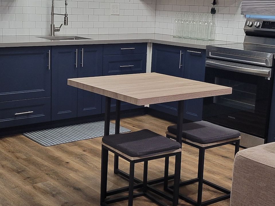 Kitchen Table + (4) stools optional.