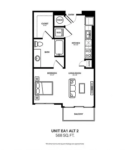 Floor plan EA1 Alt 2