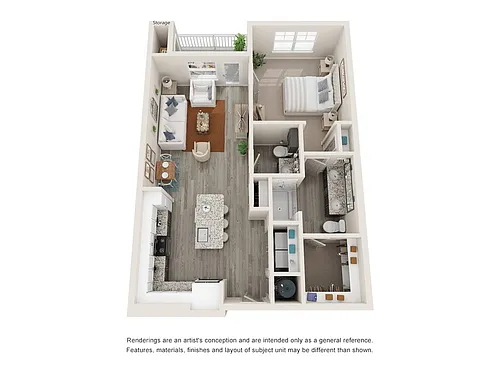 Floor plan A2A