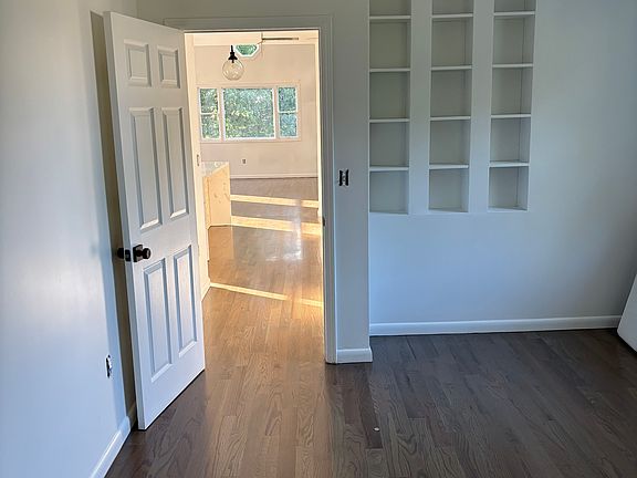 One of two bedrooms - over look sunny back yard.