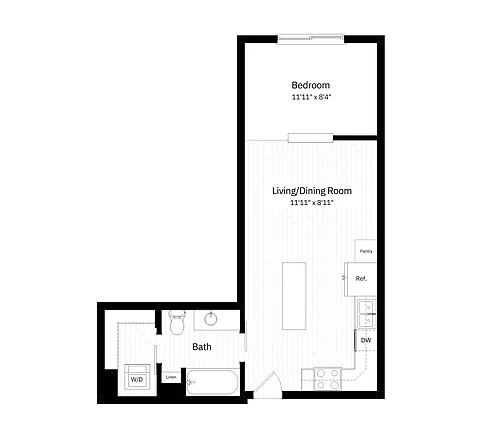 Floor plan 0x1 - 526 sqft - S1