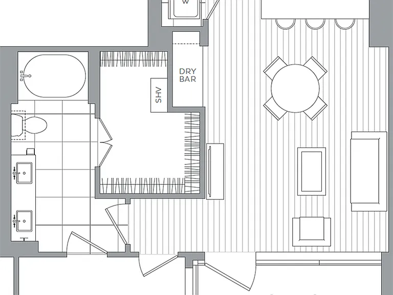 M / 1 Bedroom / 1 Bath M / 1 Bedroom / 1 Bath
