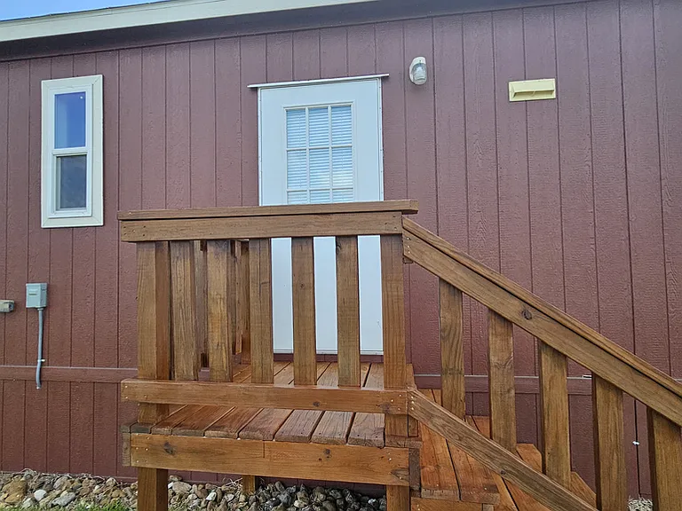 Side of Home / Front Entry