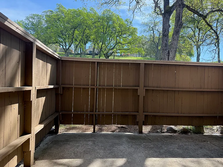Private courtyard