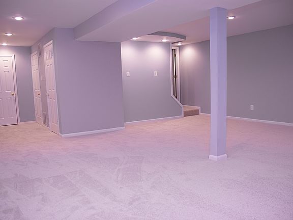 Basement rec room