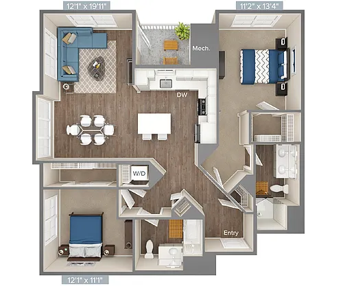 Floor plan BM14-1182