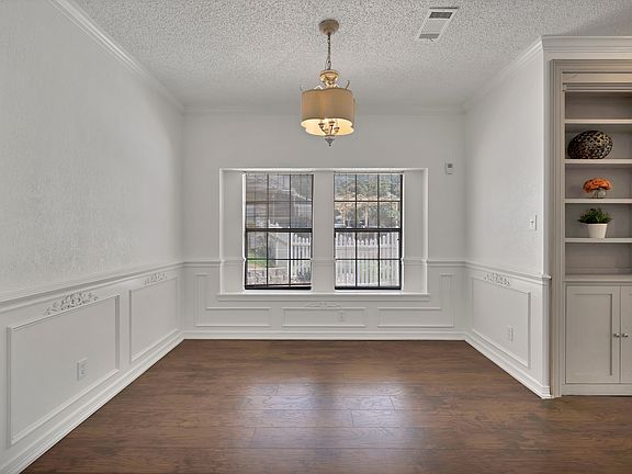 One of two dining areas.