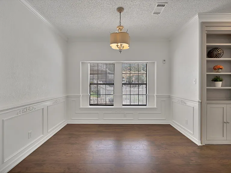One of two dining areas.