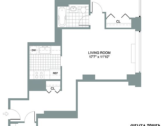 2nd image of 100 W 26th St APT 4J