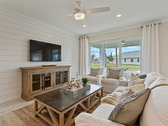 Bright gathering room