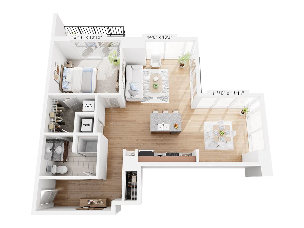 Floor plan A11