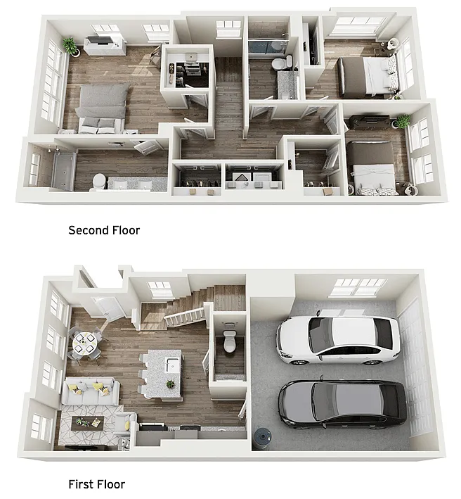 Floor plan C2 Cedar L3x2.5