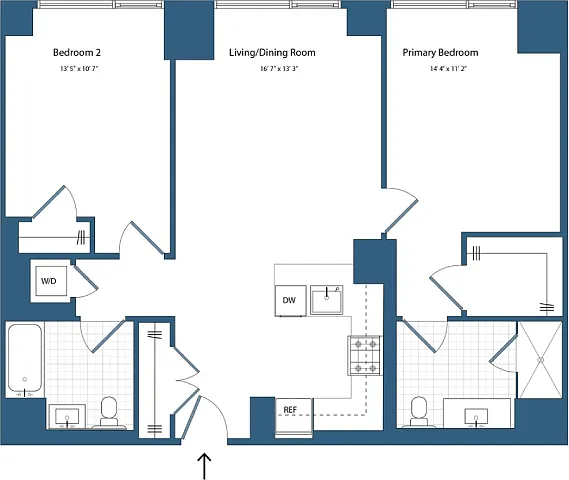 Floor plan B3