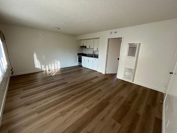 Living room and dining area