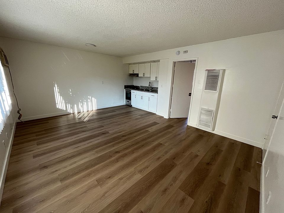 Living room and dining area