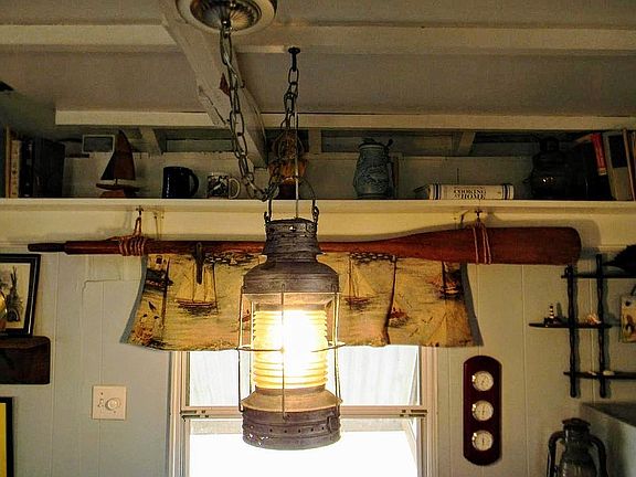 Loft storage & ship's light
