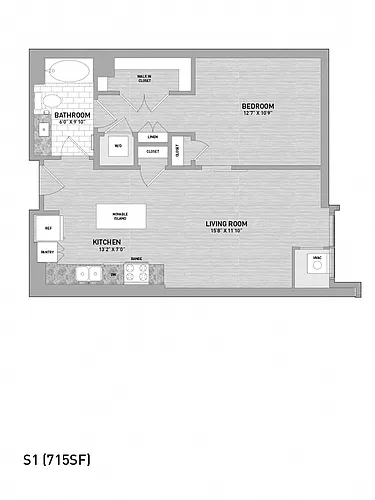 Floor plan S1-715