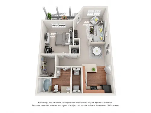 Floor plan The Oak