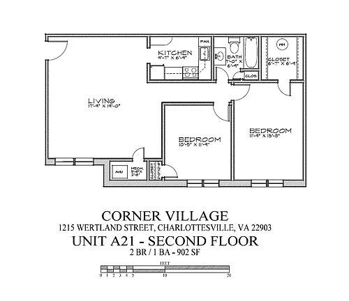 Floor plan A21
