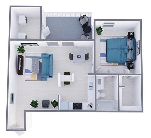 Floor plan A4 Platinum