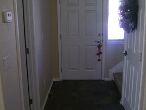 View of front entryway