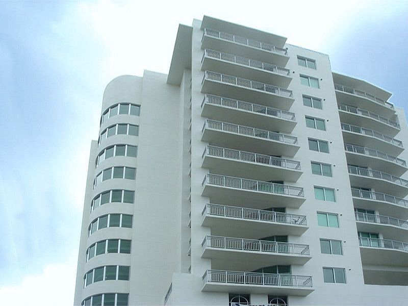 Building facade.