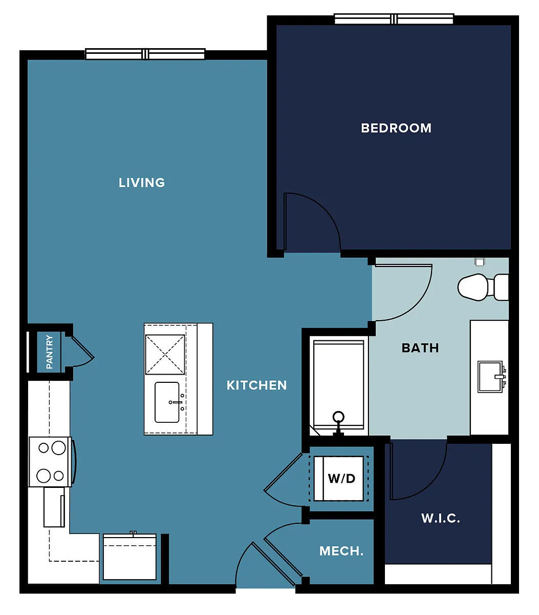 Floor plan A1-A