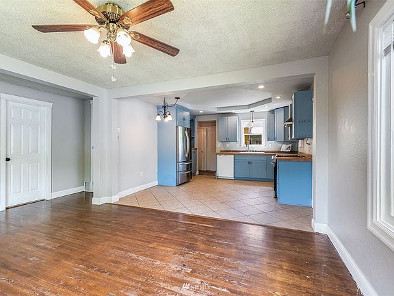 There's a bedroom off to your left (at the base of the stairs). 