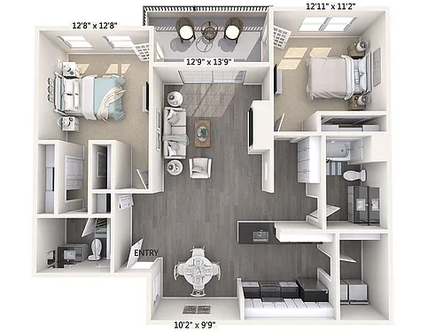 Floor plan B4-GF